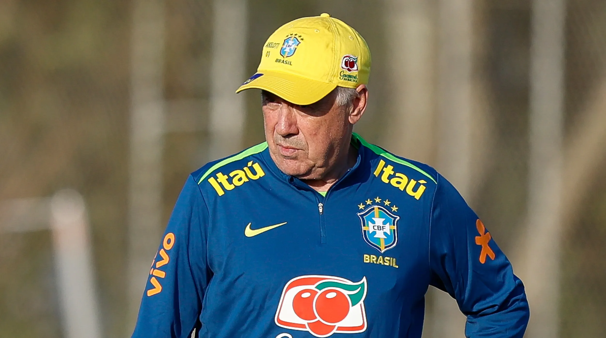 Carlo Ancelotti optó por que Brasil se quede en Nueva Jersey durante el Mundial. (Getty)