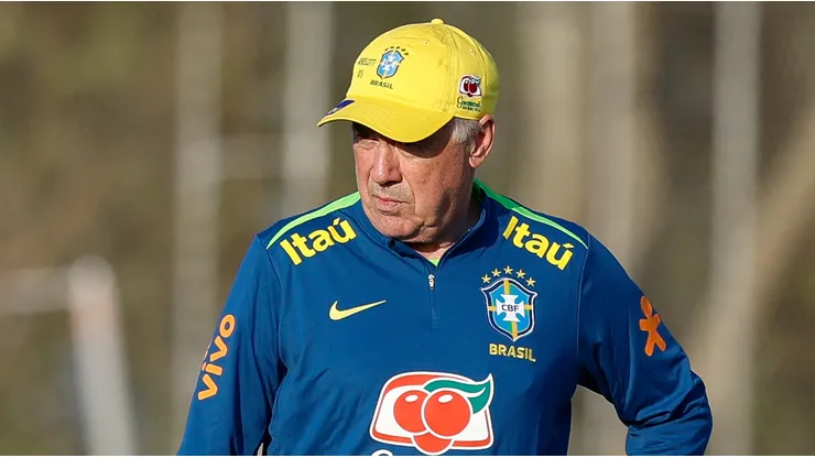 Carlo Ancelotti, entrenador de Brasil.
