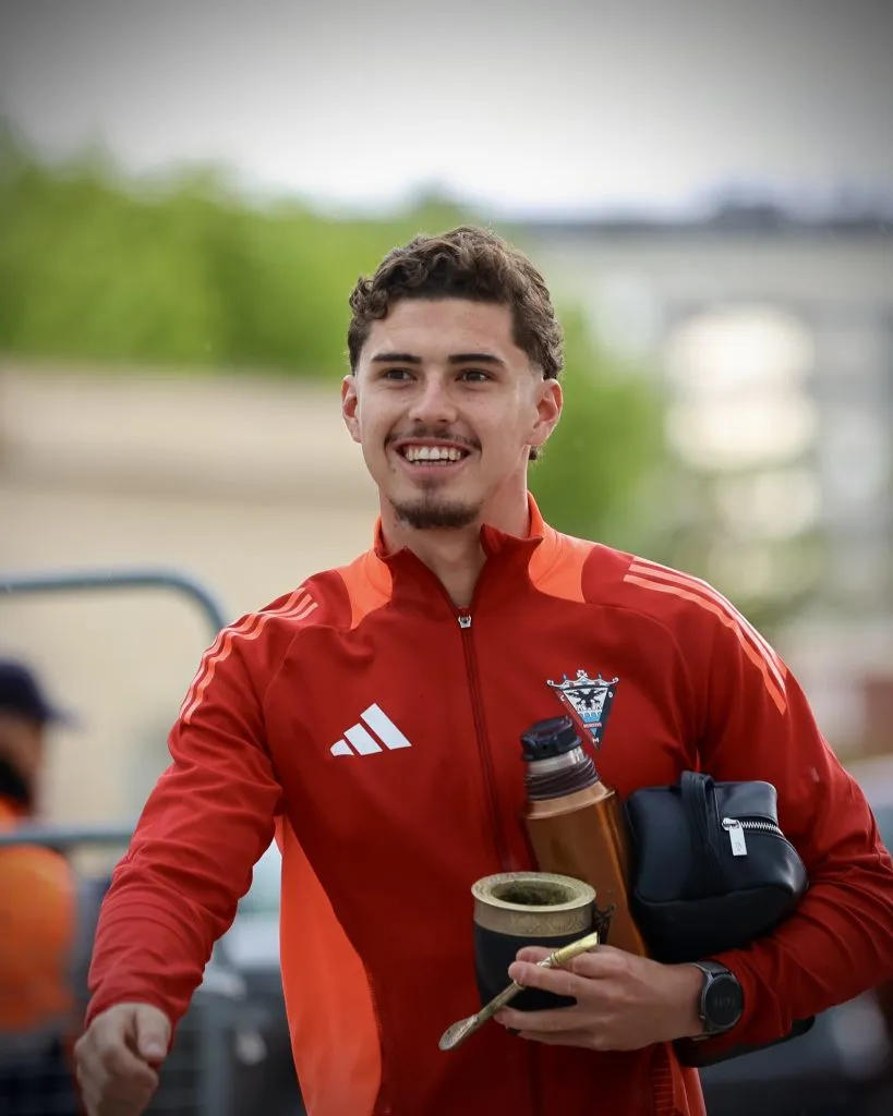 Joaquín Panichelli. (Foto: Prensa Mirandés).