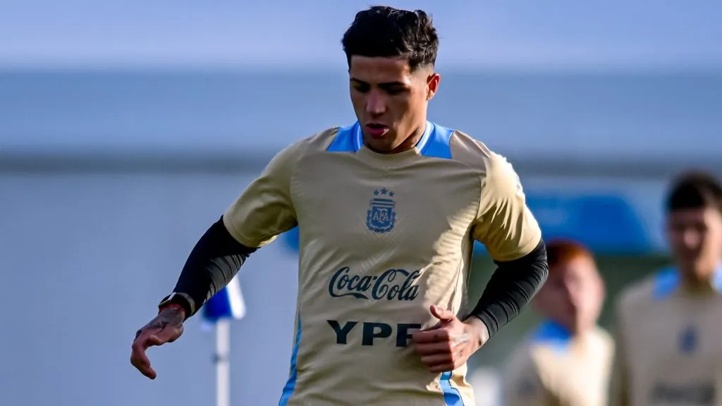 Enzo Fernández, ausente en la Selección Argentina