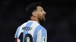 Lionel Messi en la Selección Argentina.