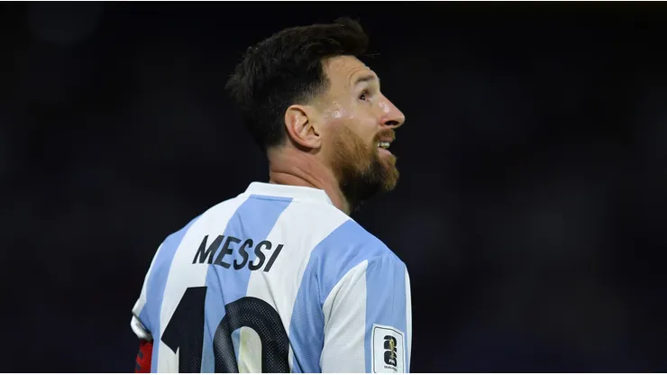 Lionel Messi en la Selección Argentina.