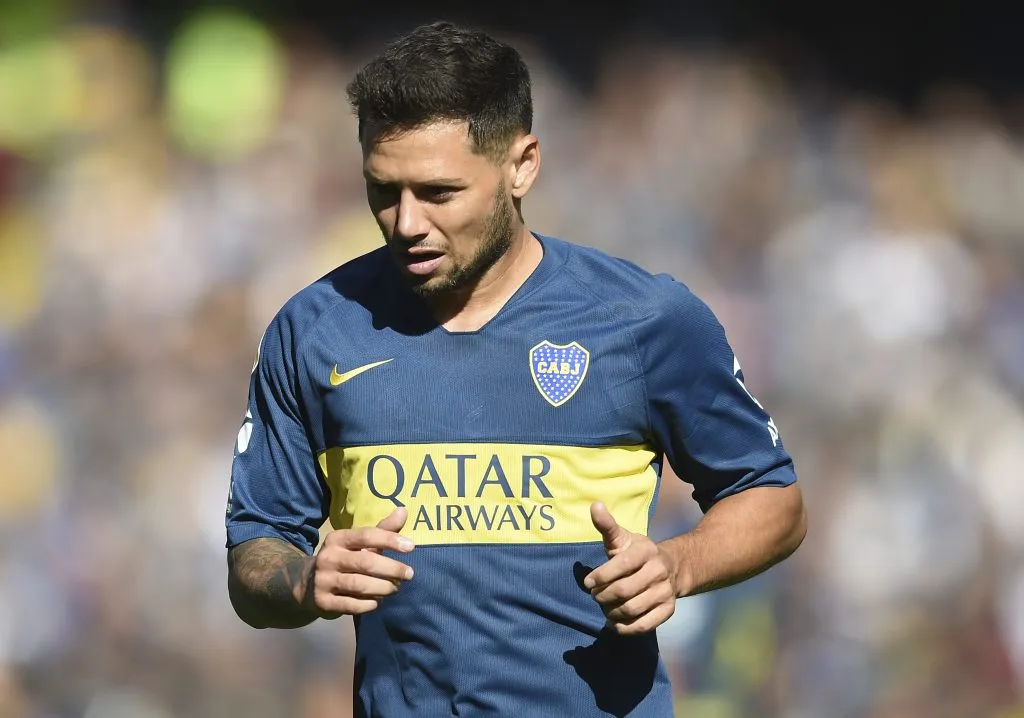 Mauro Zárate en Boca. (Foto: Getty).
