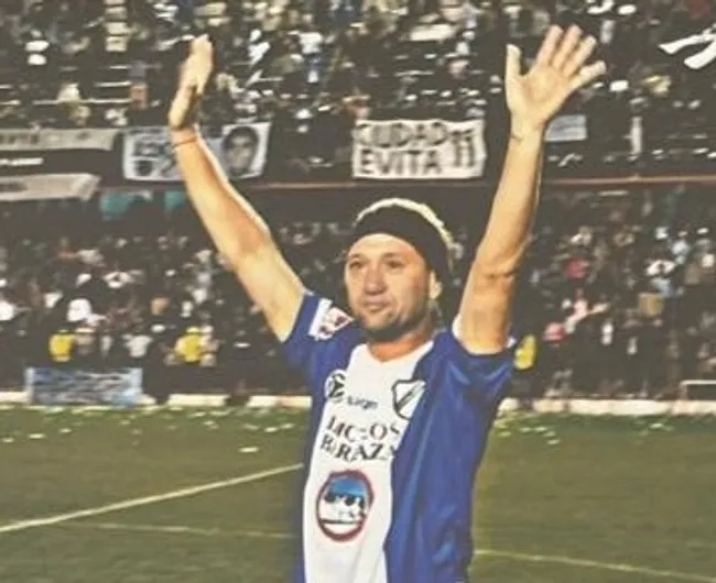 Ariel Zárate en All boys. (Foto: Gentileza Ariel Zárate).