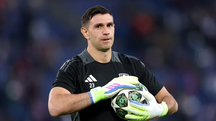 Emiliano Martínez, arquero del Aston Villa.