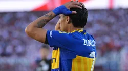 Exequiel Zeballos, delantero de Boca.