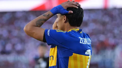 Exequiel Zeballos, delantero de Boca.