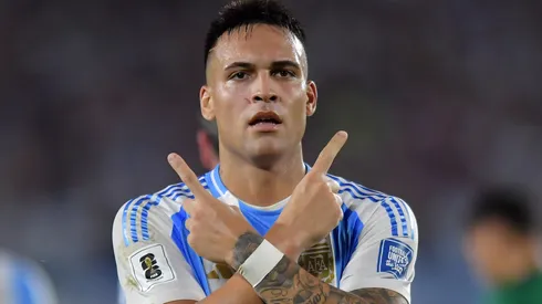 Lautaro Martínez, delantero de la Selección Argentina.