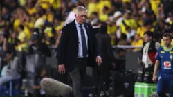 Carlo Ancelotti, entrenador de la Selección de Brasil en el encuentro ante Ecuador por las Eliminatorias Sudamericanas. (Getty)