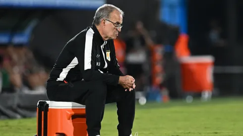 Marcelo Bielsa, entrenador argentino de la Selección de Uruguay. (Getty)