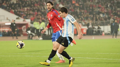 El golazo de Julián Álvarez para el 1-0 de Argentina a Chile por las Eliminatorias
