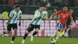 Franco Mastantuono debutó en la Selección Argentina ante Chile. (ESPN)