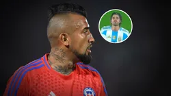 Rodrigo De Paul y su gesto a Vidal tras el tanto de Argentina