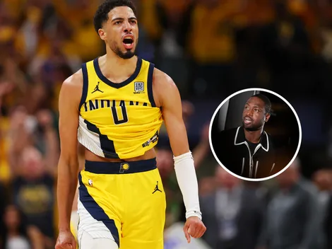 Dwayne Wade sólo necesitó una palabra para describir a Tyrese Haliburton luego de su tiro ganador en la final de la NBA
