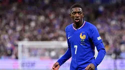 Ousmane Dembélé, delantero de la Selección de Francia y París Saint-Germain. (Getty Images)