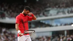 Novak Djokovic cayó ante Jannik Sinner en las semifinales de Roland Garros. (Getty)