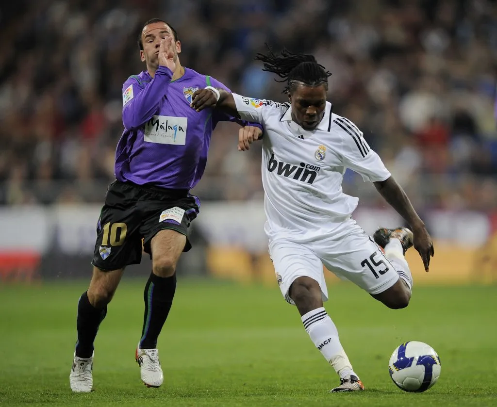 Drenthe estuvo tres temporadas en el Real Madrid (Getty Images).