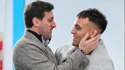 Milito presionó a Lautaro Martínez para que regrese a Racing