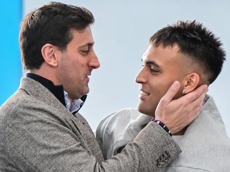 Milito presionó a Lautaro Martínez para que regrese a Racing