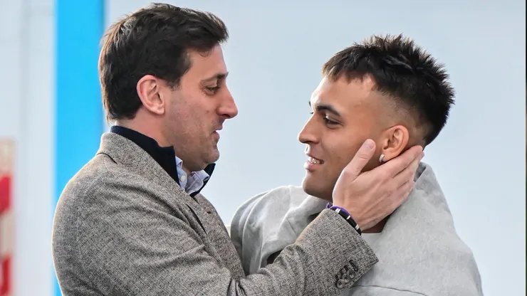 Milito presionó a Lautaro Martínez para que regrese a Racing