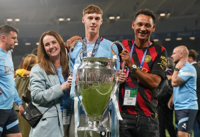 Palmer ganó la Champions con el City en 2023.