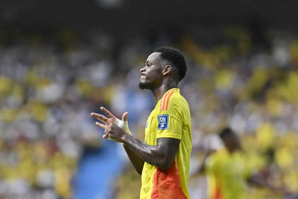 Jhon Durán desafectado en Colombia para enfrentar a Argentina en medio de rumores de un fuerte cruce con Lorenzo (Getty Images).