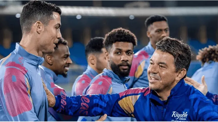 El antiguo gesto de Cristiano Ronaldo con Gallardo que revela la relación entre ambos mientras lo busca para River