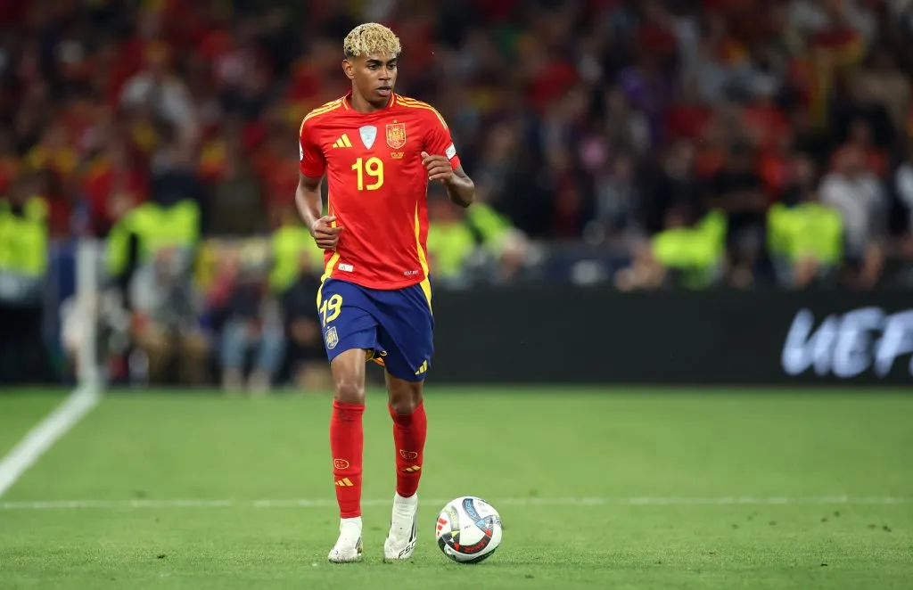 Lamine Yamal, la figura de España. (Foto: Getty).