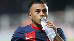 Nahuel Barrios en su paso por San Lorenzo.