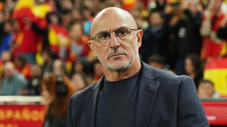 Luis de la Fuente, entrenador de la Selección de España. (Getty Images)
