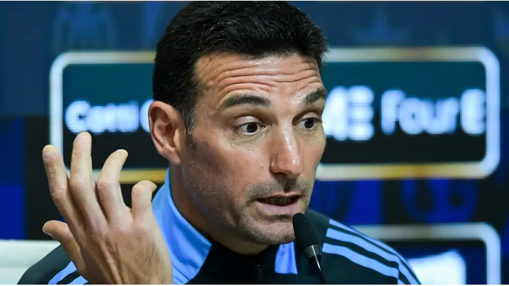 Scaloni reveló la gran duda ante Colombia: "Alguno de los dos"