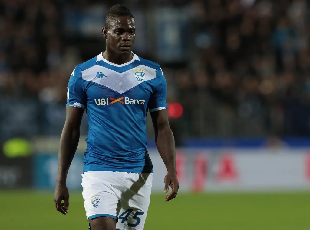 Balotelli en Brescia. (Foto: Getty).