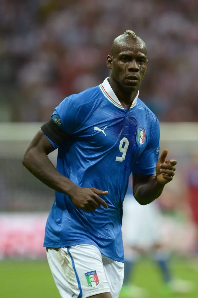 Mario Balotelli en la Eurocopa 2012. (Foto: Getty).
