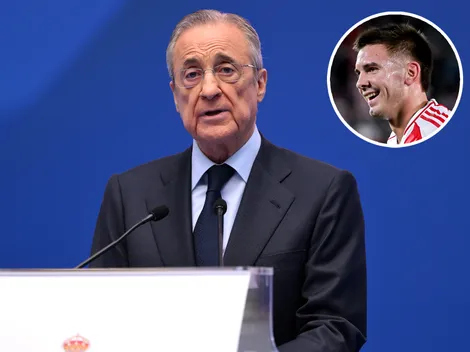 Florentino Pérez elogió a Franco Mastantuono antes de su llegada a Real Madrid: "Que venga lo antes posible"