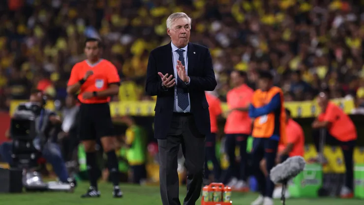 Carlo Ancelotti, flamante entrenador de la Selección de Brasil. (Getty Images)
