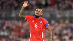 Arturo Vidal, mediocampista y capitán de la Selección de Chile. (Getty Images)