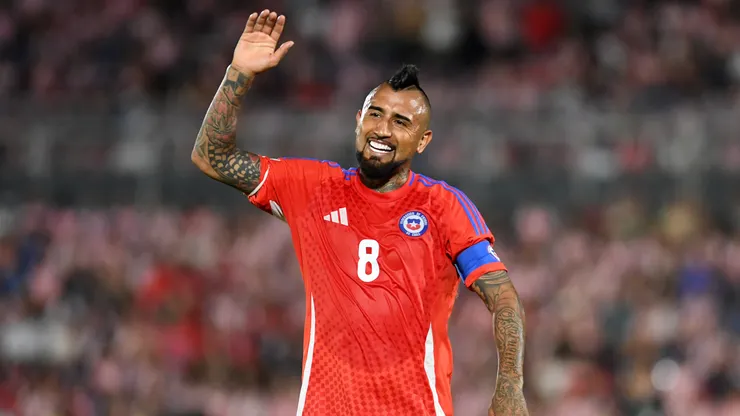 Arturo Vidal, mediocampista y capitán de la Selección de Chile. (Getty Images)