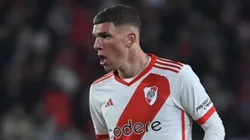 Franco Carboni, durante su paso fugaz por River.