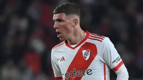 Franco Carboni, durante su paso fugaz por River.