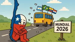 Chile quedó afuera del Mundial 2026 y estallaron los memes en redes sociales