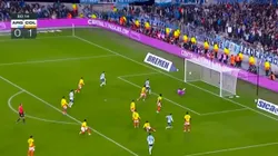 El gol de Almada con la Selección Argentina para el empate contra Colombia por Eliminatorias