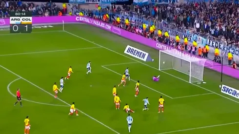 El gol de Almada con la Selección Argentina para el empate contra Colombia por Eliminatorias