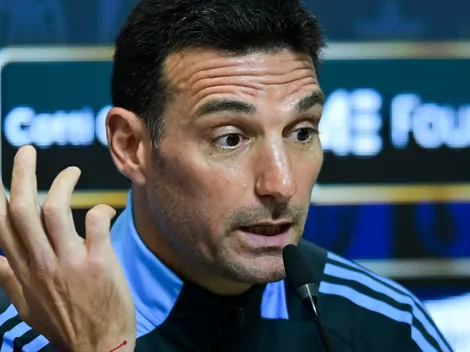 Scaloni reveló por qué sacó a Messi y se rindió ante un titular