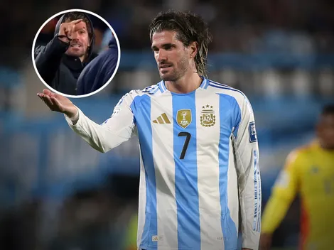 No se vio: el insulto de De Paul a un ex Boca tras el empate entre Argentina y Colombia