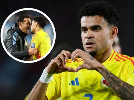 Luis Díaz reveló lo que Scaloni no quiso: los detalles de la charla que tuvieron