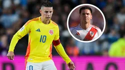 James Rodríguez dijo que a Franco Mastantuono se le va a hacer fácil adaptarse al Real Madrid.