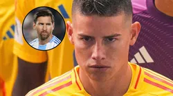 James Rodríguez, capitán de la Selección de Colombia.