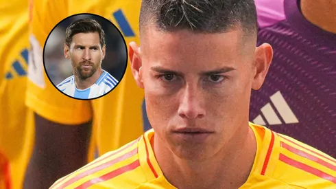 James Rodríguez, capitán de la Selección de Colombia.