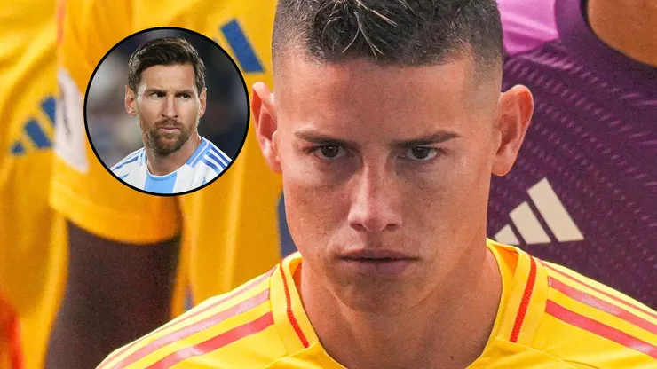 James Rodríguez, capitán de la Selección de Colombia.