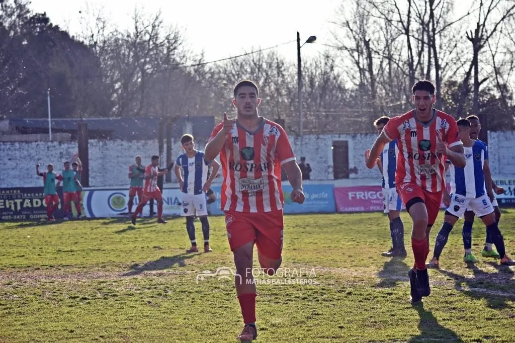 Rafael Monti en su paso por Muñiz.